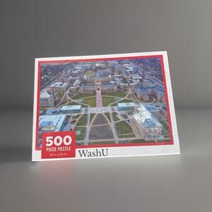 NEW WashU Danforth Campus Puzzle SEALED 500 Pieces Rare College Vintage 2000s